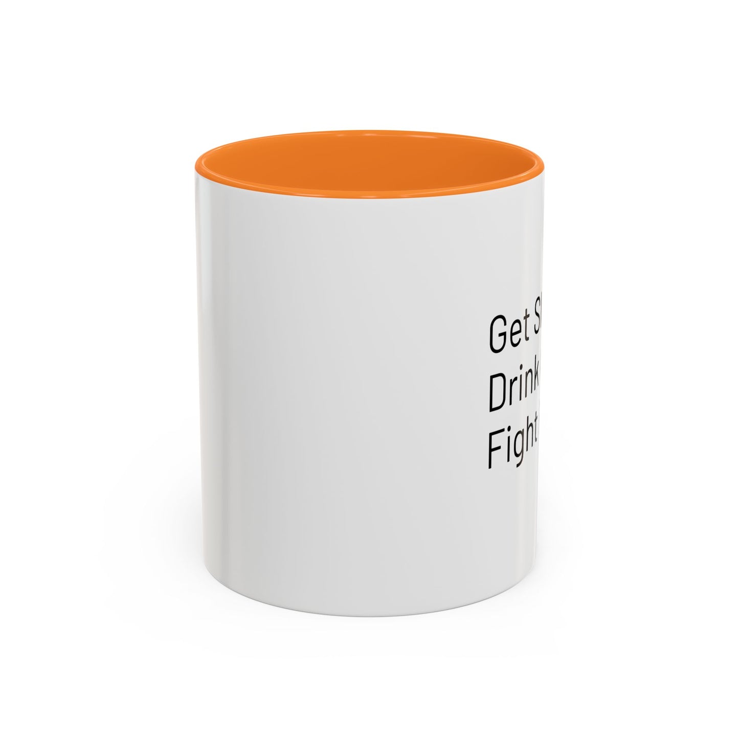 Get Sleep Drink Coffee Fight Racism, Colorful Mug (11oz or 15oz)