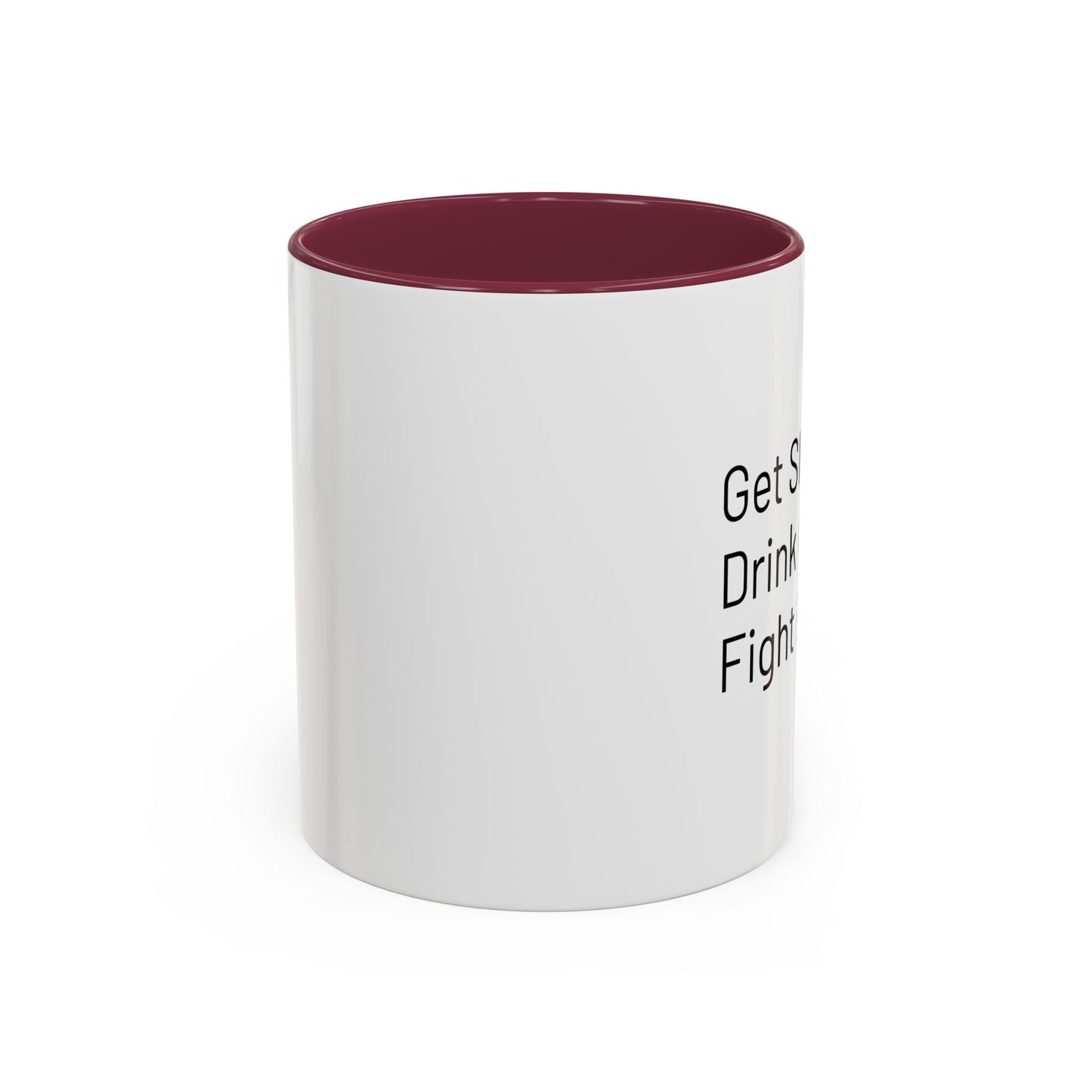 Get Sleep Drink Coffee Fight Racism, Colorful Mug (11oz or 15oz)