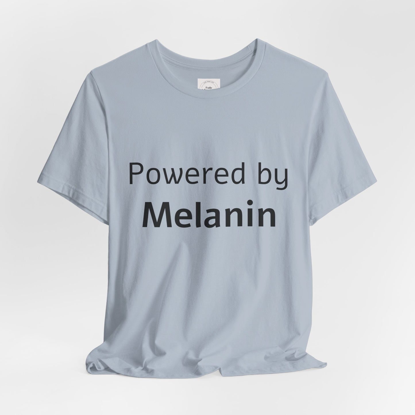 Powered by Melanin Unisex Jersey Short Sleeve Tee