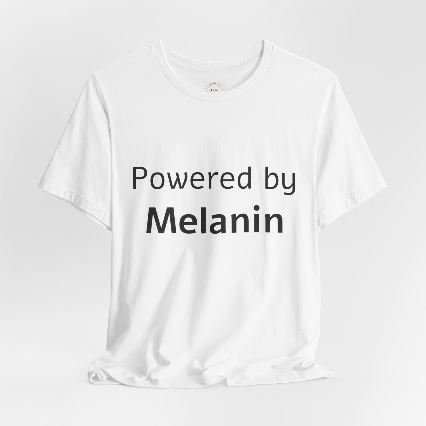 Powered by Melanin Unisex Jersey Short Sleeve Tee