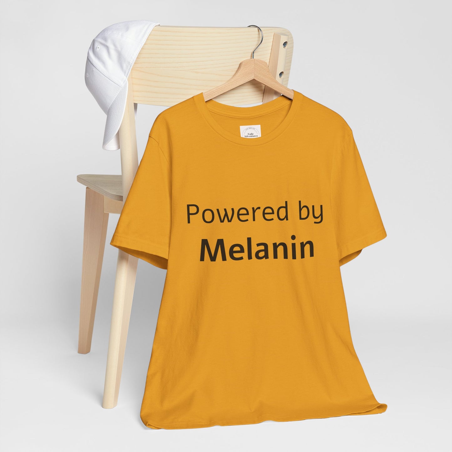 Powered by Melanin Unisex Jersey Short Sleeve Tee