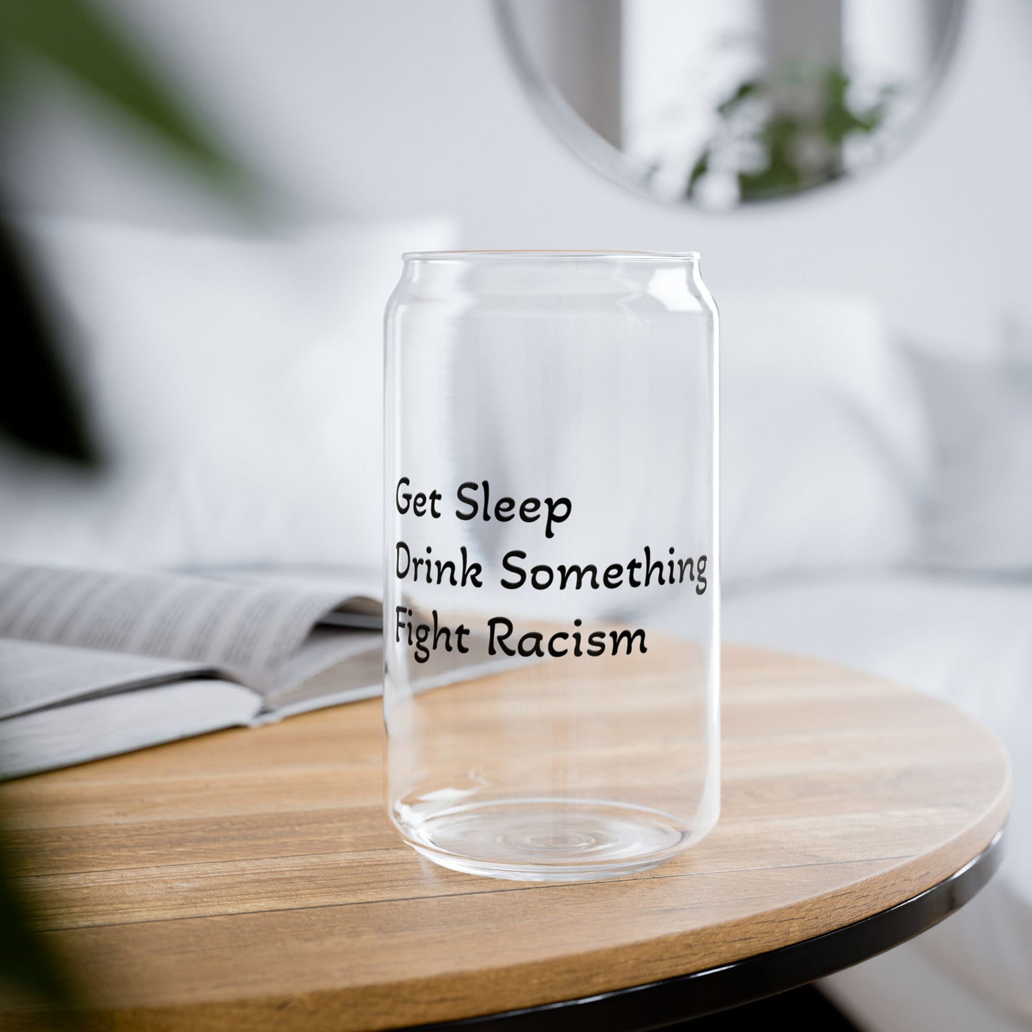Inspirational Sipper Glass – 16oz with Straw