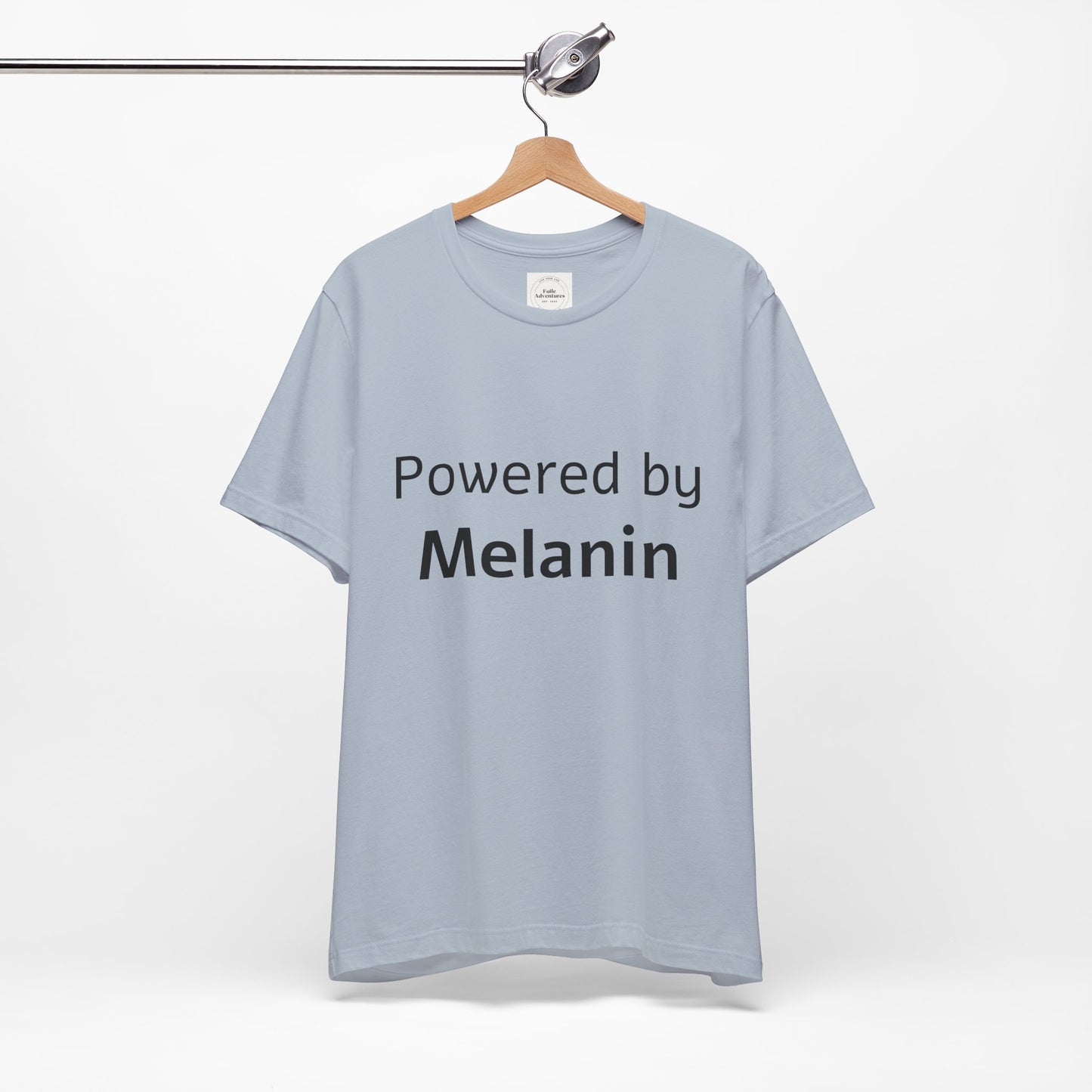 Powered by Melanin Unisex Jersey Short Sleeve Tee