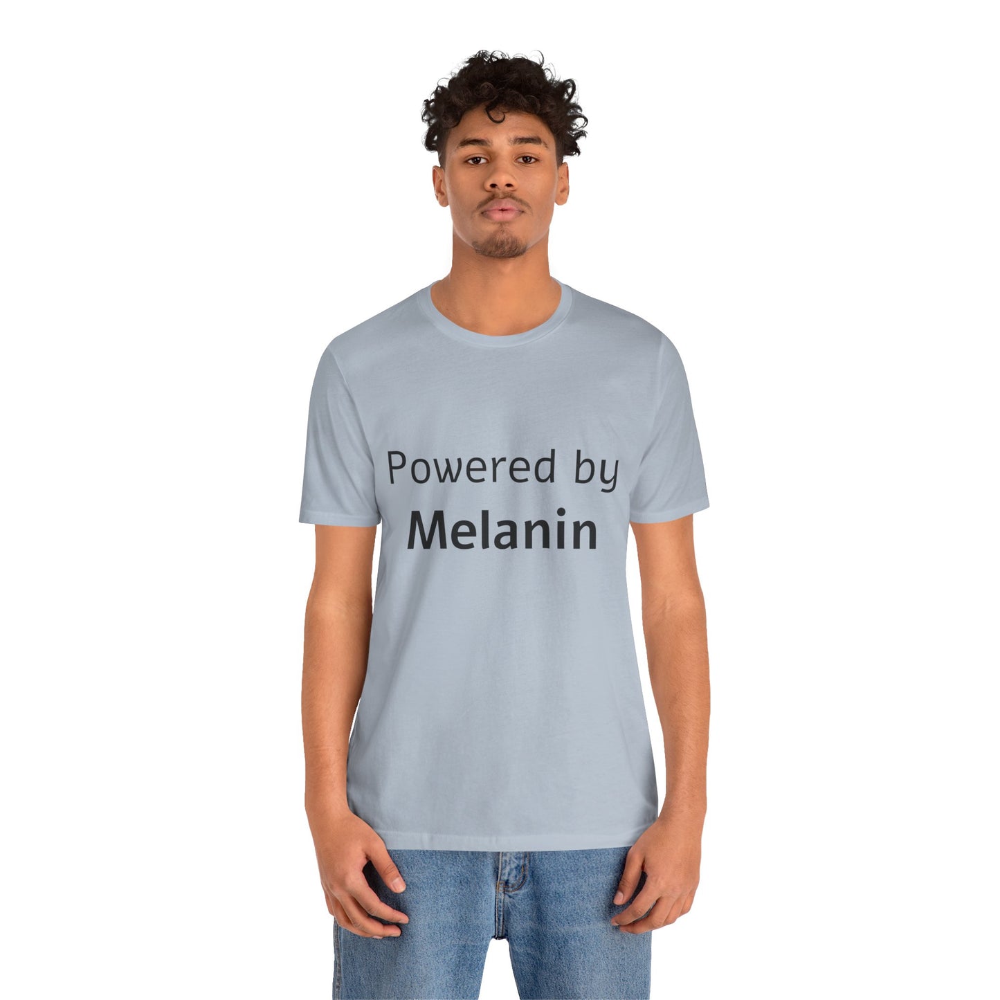Powered by Melanin Unisex Jersey Short Sleeve Tee