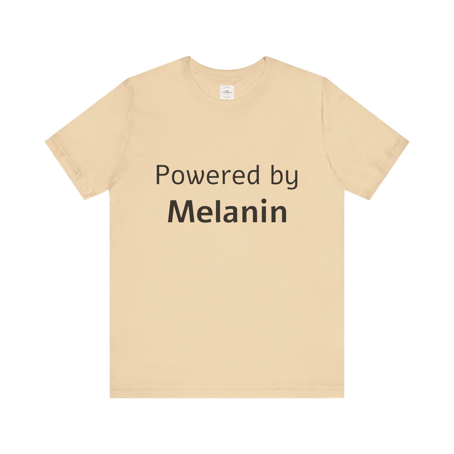 Powered by Melanin Unisex Jersey Short Sleeve Tee