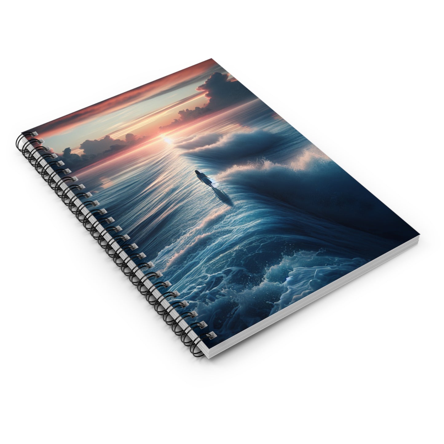 Spiral Notebook - Everyday Positivity Ruled Line, Journal, Diary, Future, New Day, Notebook for Positivity, Bullet Journal