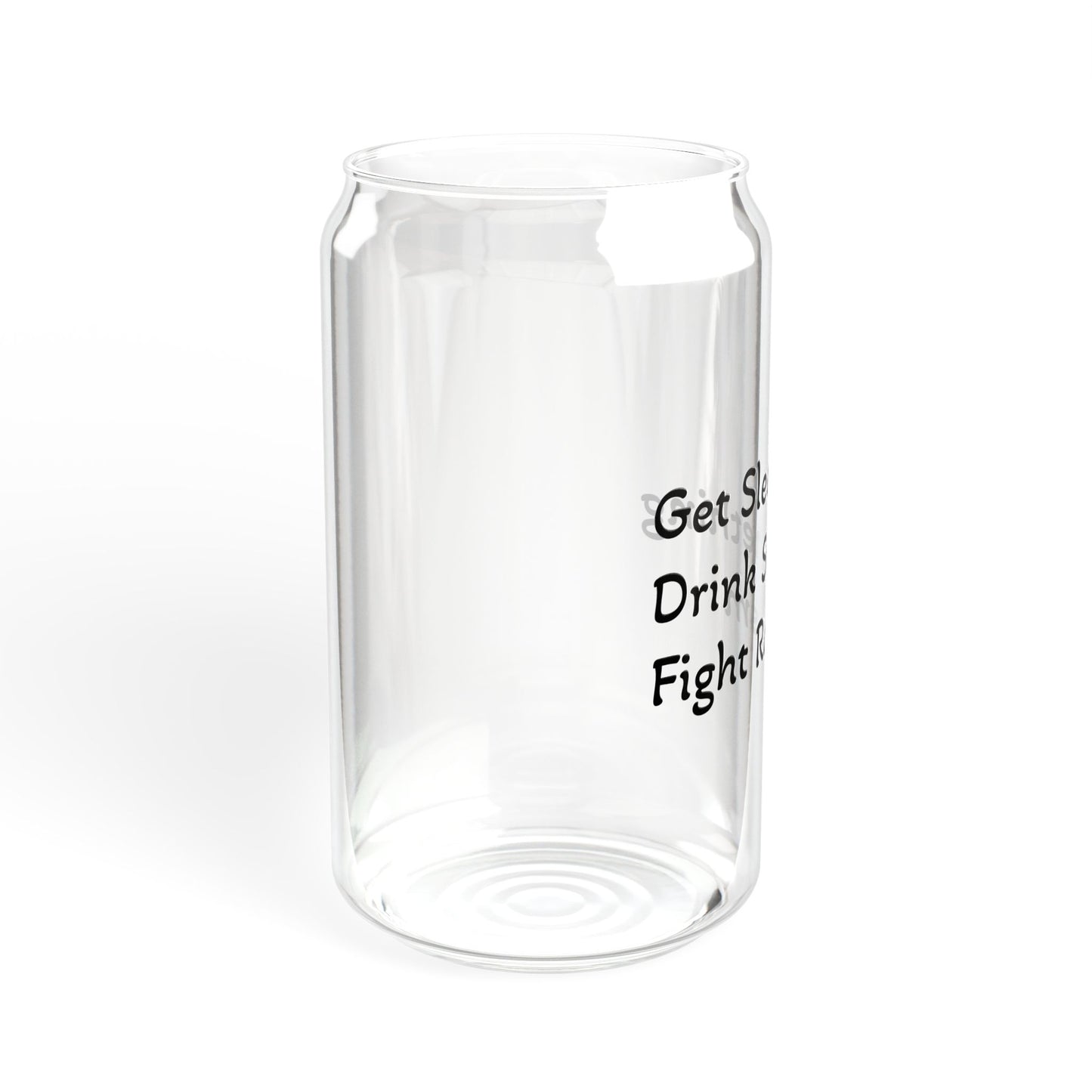 Inspirational Sipper Glass – 16oz with Straw