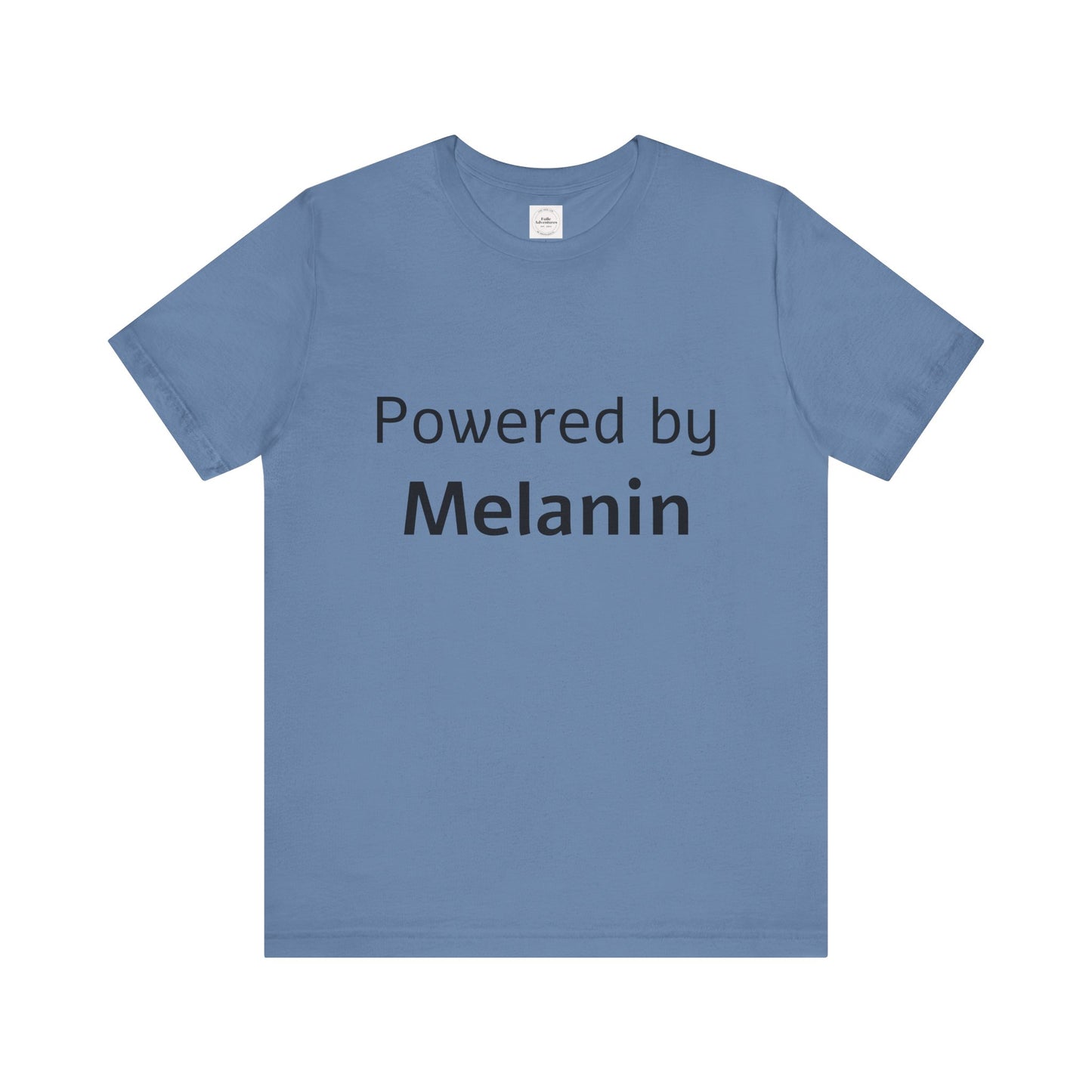 Powered by Melanin Unisex Jersey Short Sleeve Tee