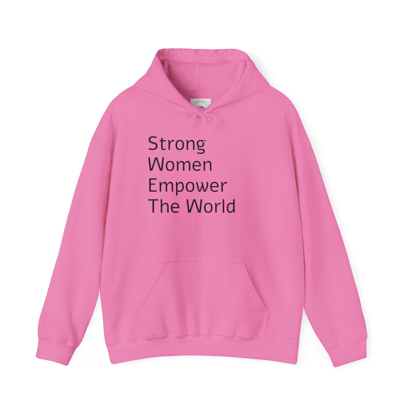 Empowered Women Hoodie - Stylish Hooded Sweatshirt with Comfortable Fit and Versatile Design