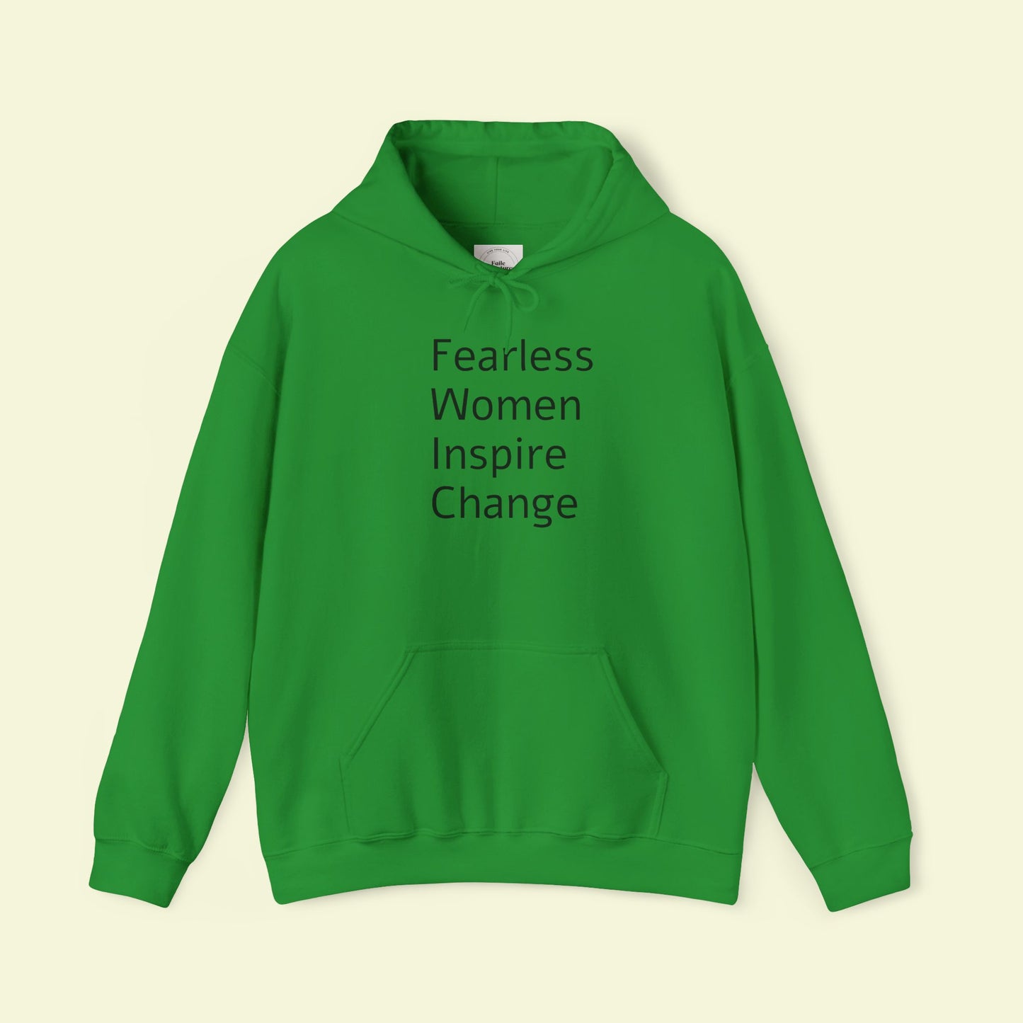 Fearless Woman Hoodie, Multiple Color Options