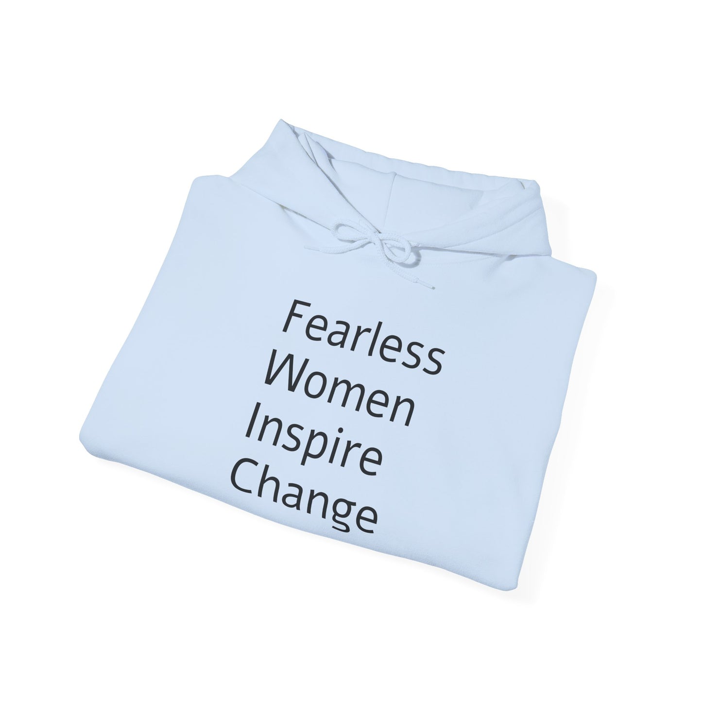 Fearless Woman Hoodie, Multiple Color Options