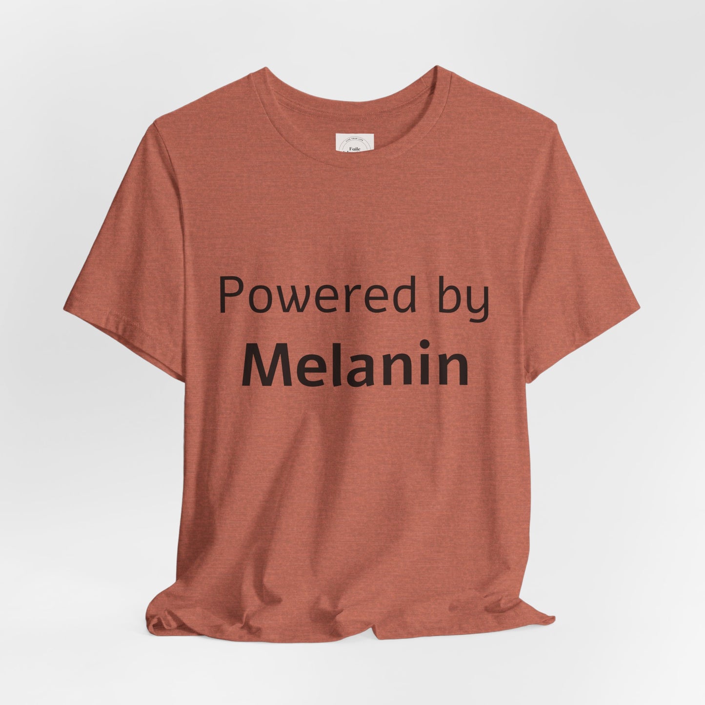 Powered by Melanin Unisex Jersey Short Sleeve Tee