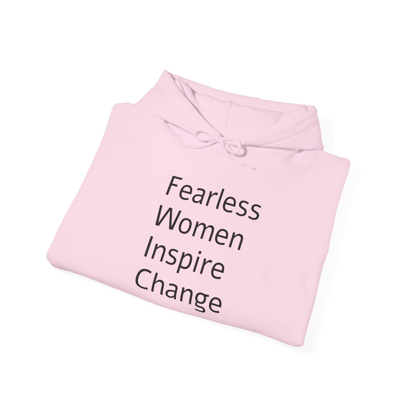 Fearless Woman Hoodie, Multiple Color Options
