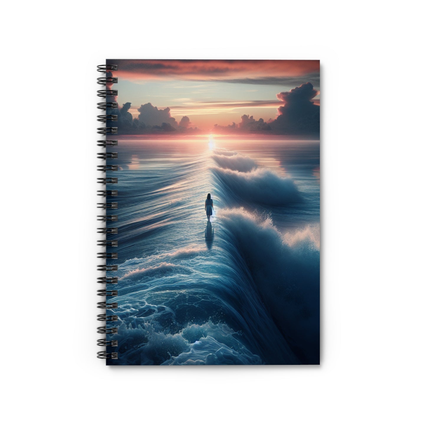 Spiral Notebook - Everyday Positivity Ruled Line, Journal, Diary, Future, New Day, Notebook for Positivity, Bullet Journal