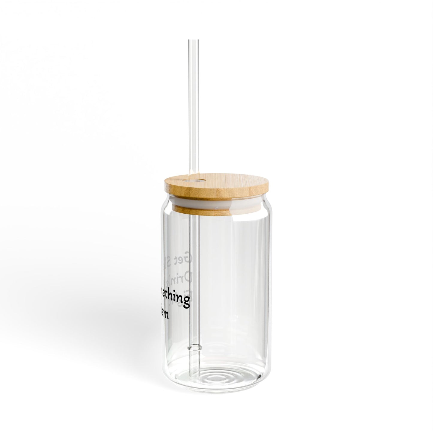 Inspirational Sipper Glass – 16oz with Straw