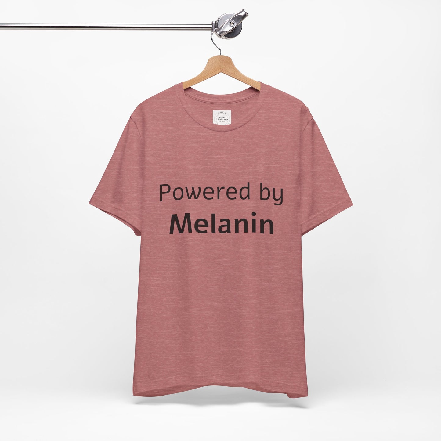 Powered by Melanin Unisex Jersey Short Sleeve Tee