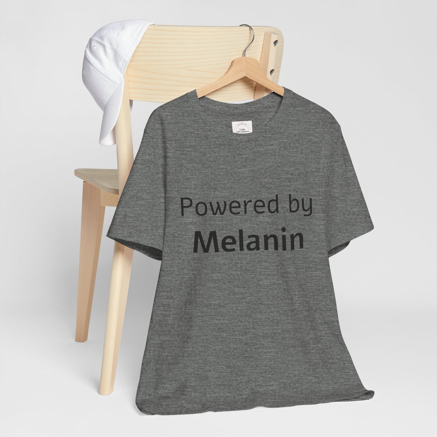 Powered by Melanin Unisex Jersey Short Sleeve Tee