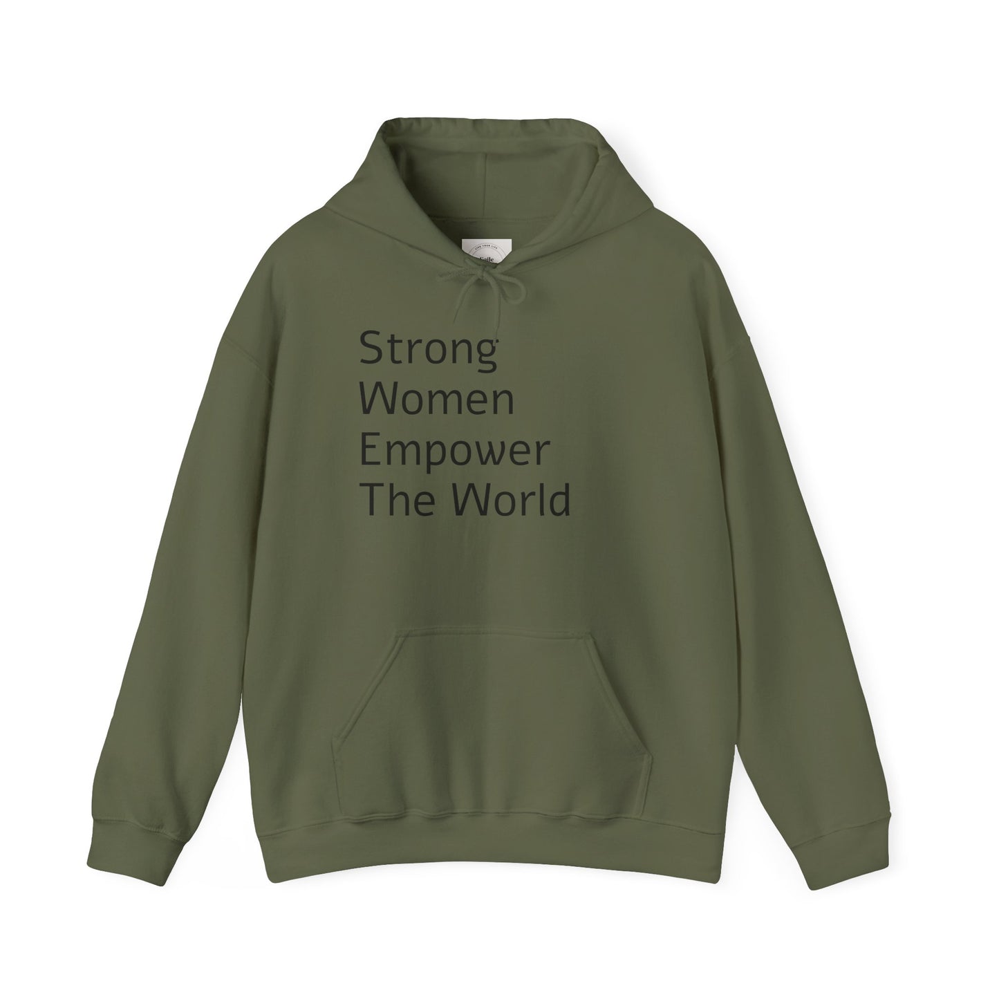 Empowered Women Hoodie - Stylish Hooded Sweatshirt with Comfortable Fit and Versatile Design