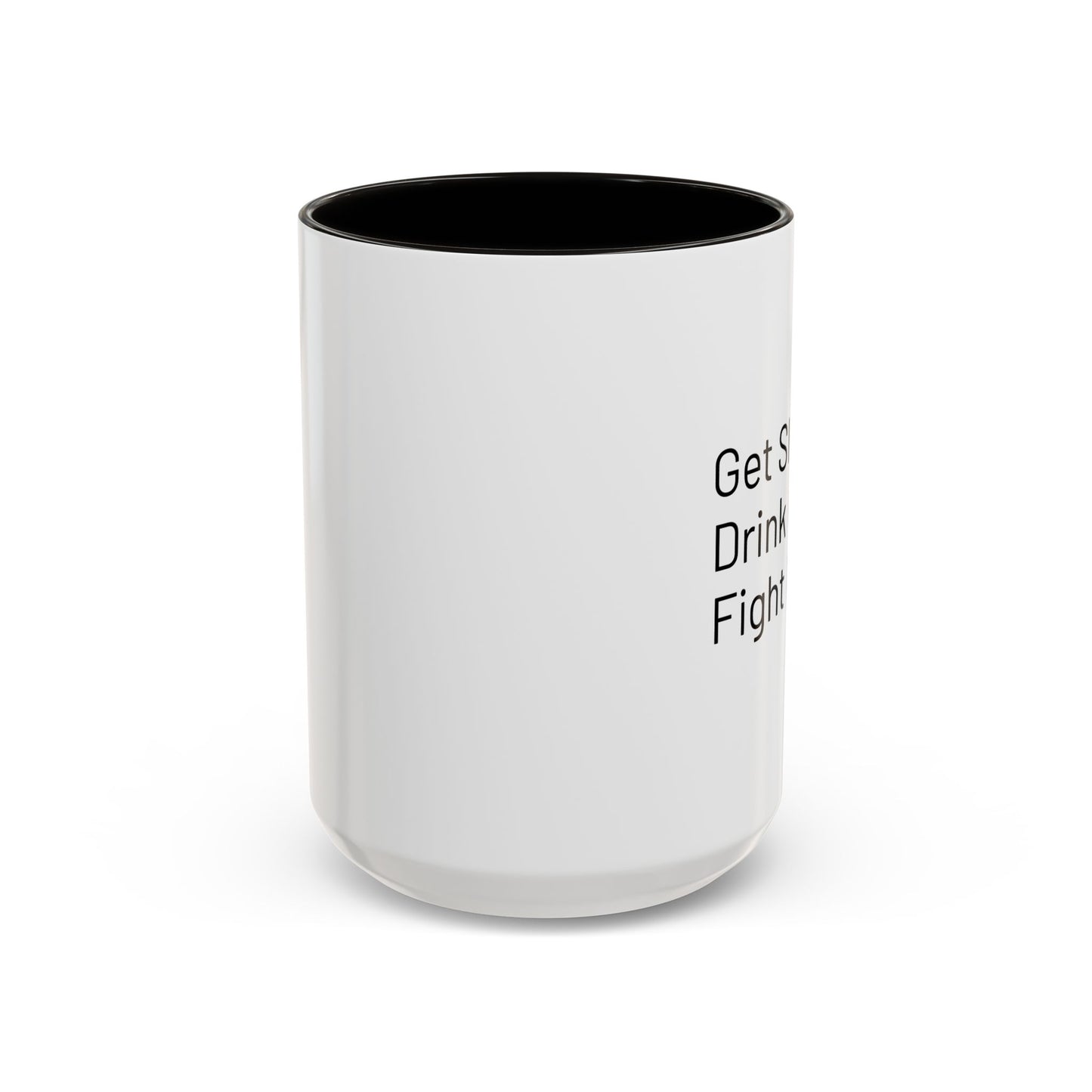 Get Sleep Drink Coffee Fight Racism, Colorful Mug (11oz or 15oz)