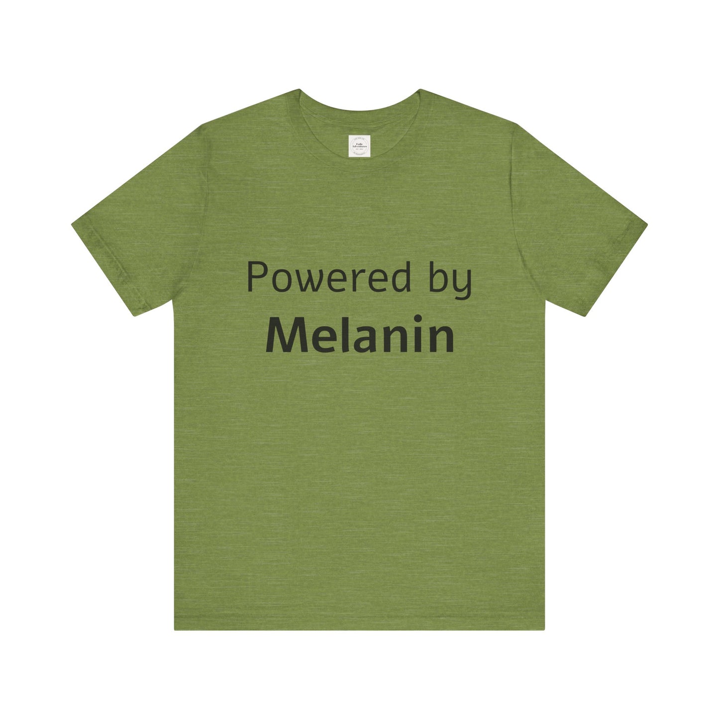 Powered by Melanin Unisex Jersey Short Sleeve Tee