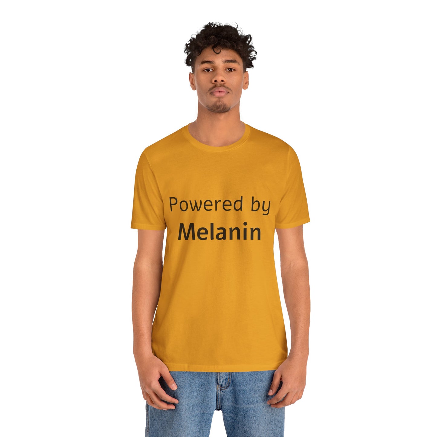 Powered by Melanin Unisex Jersey Short Sleeve Tee
