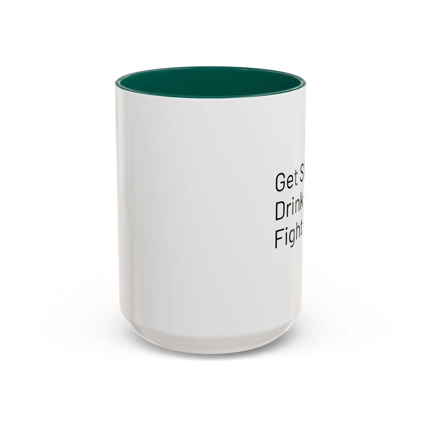 Get Sleep Drink Coffee Fight Racism, Colorful Mug (11oz or 15oz)