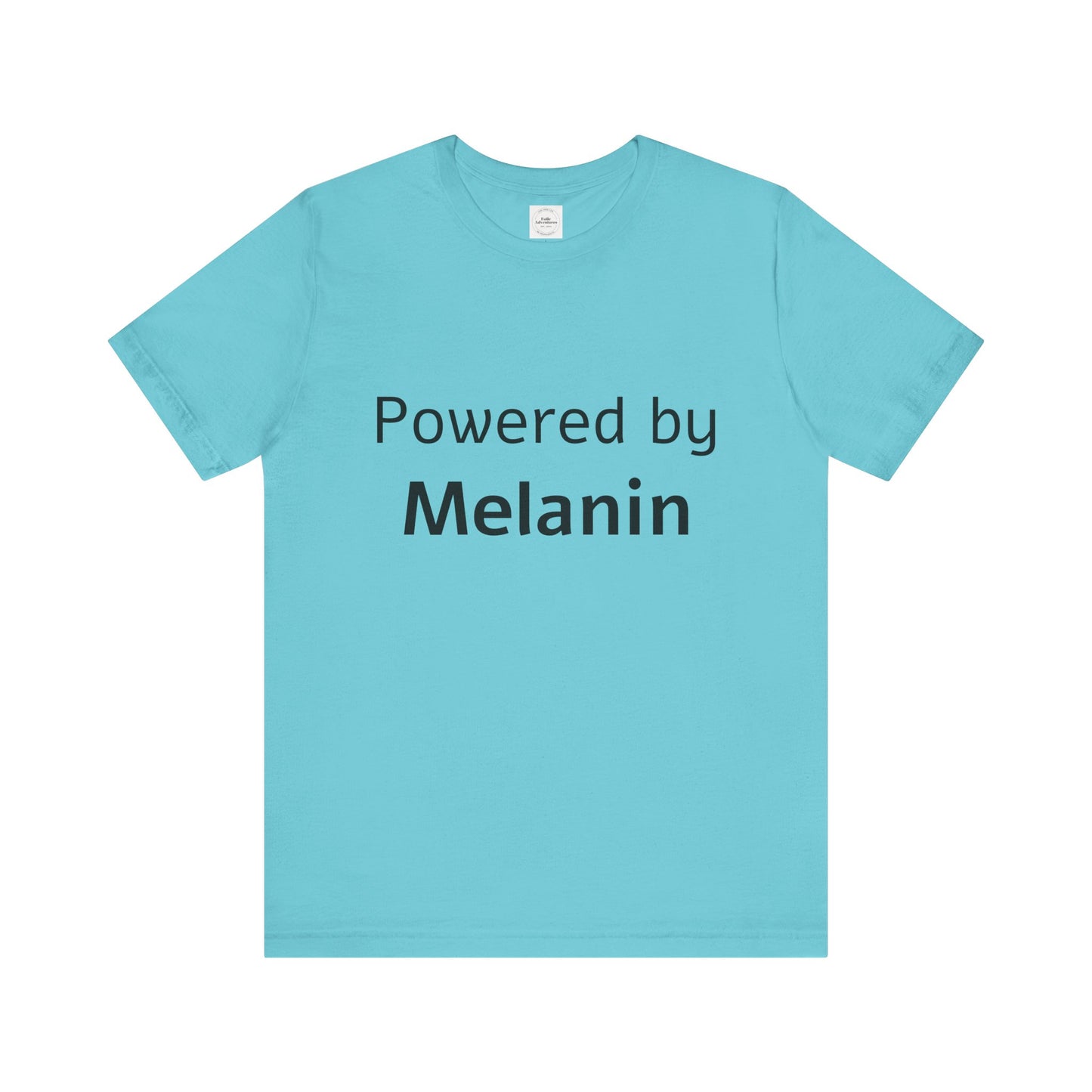 Powered by Melanin Unisex Jersey Short Sleeve Tee