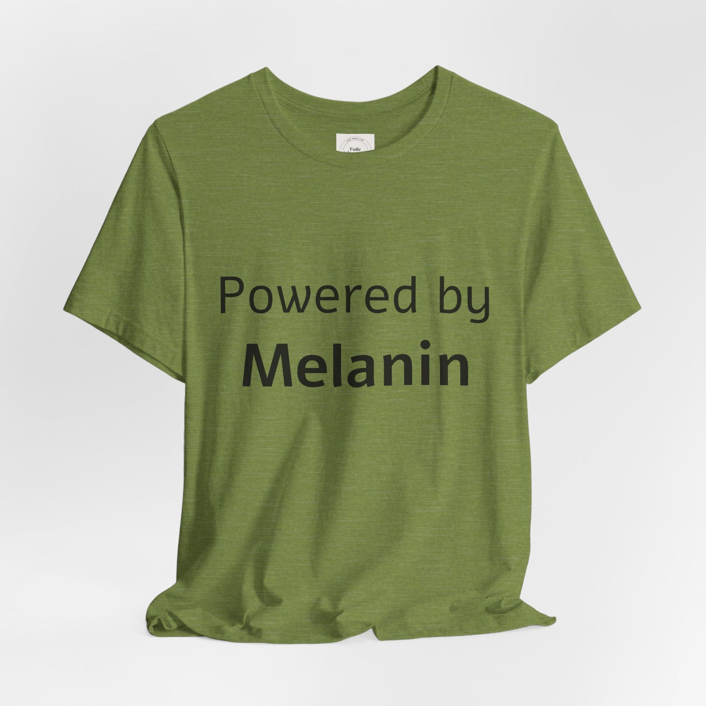 Powered by Melanin Unisex Jersey Short Sleeve Tee