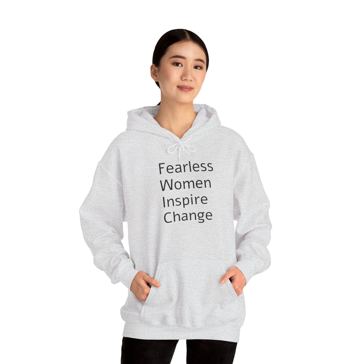 Fearless Woman Hoodie, Multiple Color Options