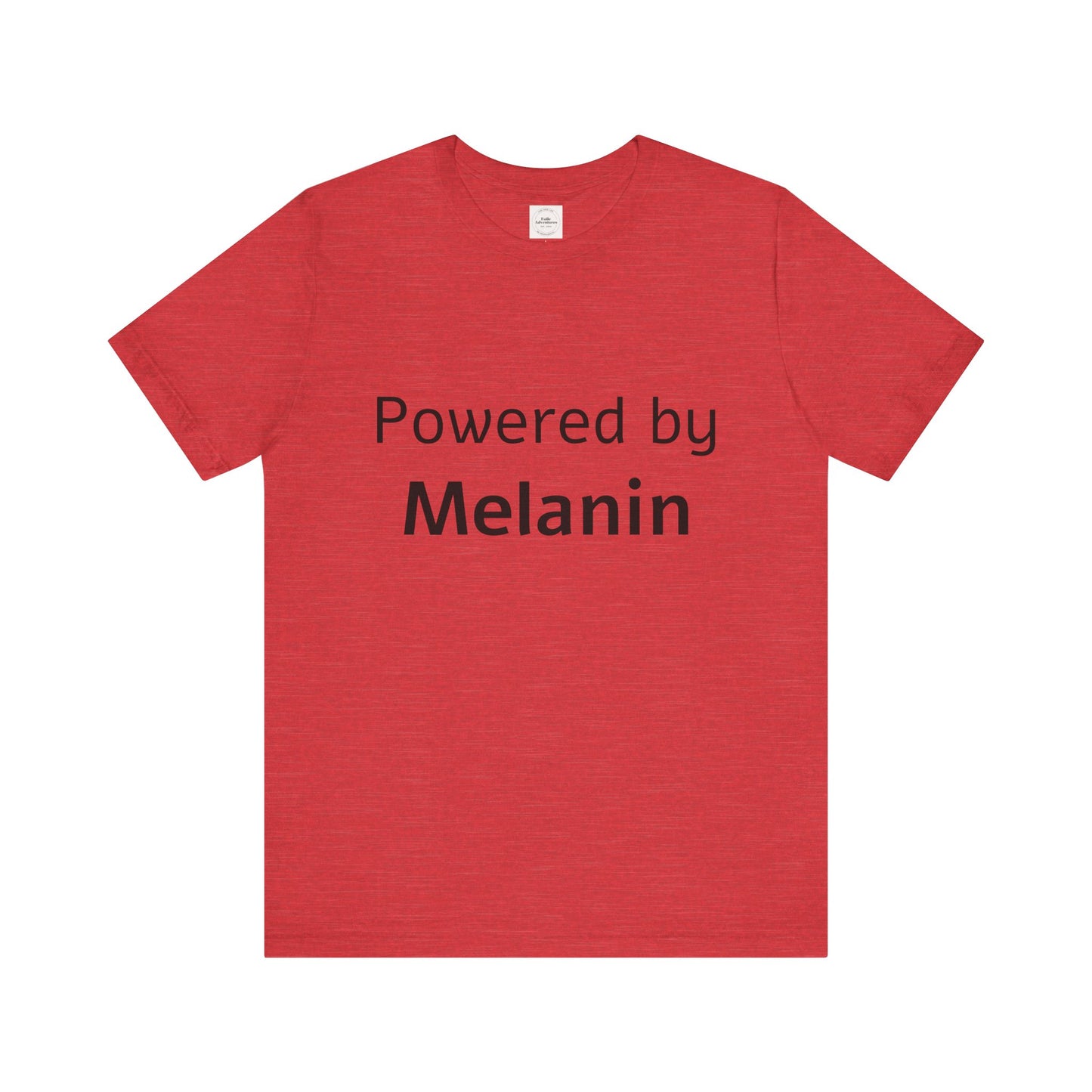 Powered by Melanin Unisex Jersey Short Sleeve Tee