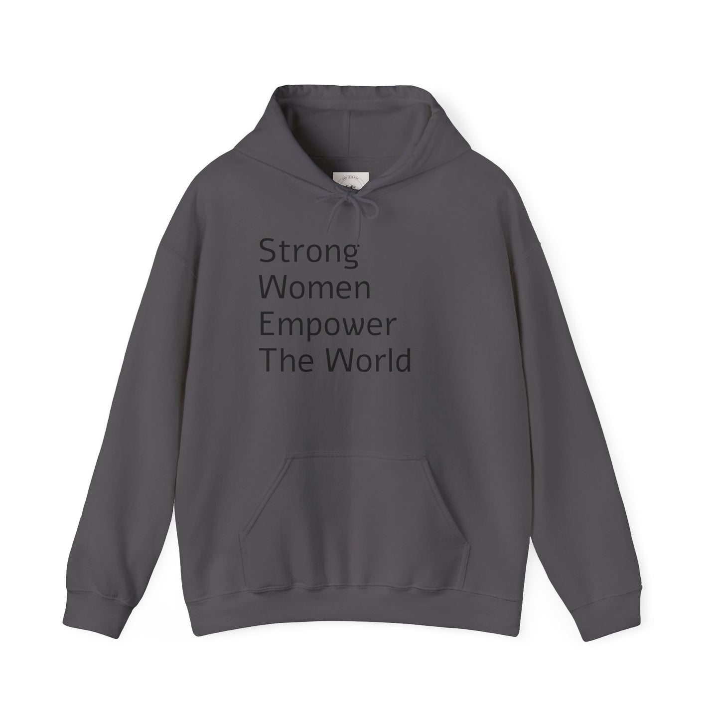 Empowered Women Hoodie - Stylish Hooded Sweatshirt with Comfortable Fit and Versatile Design