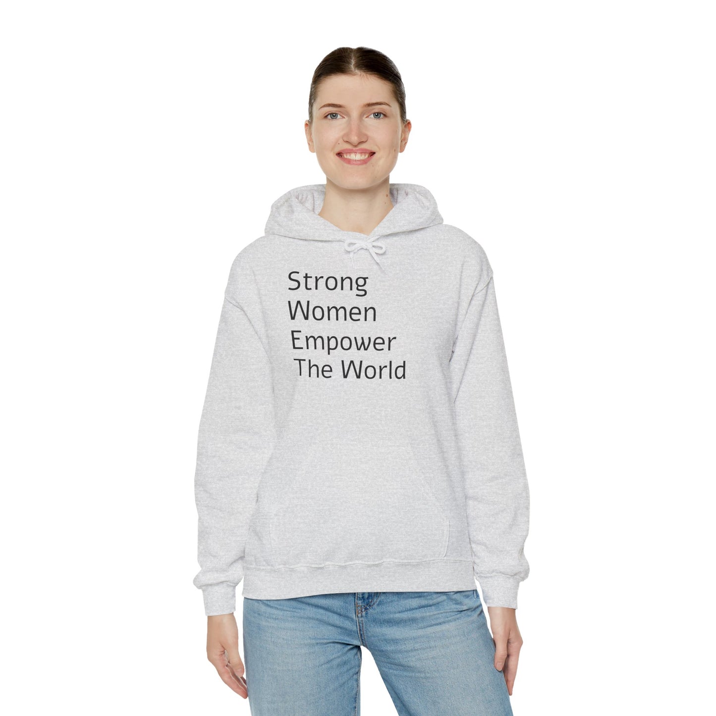 Strong Woman Empower The World Hoodie