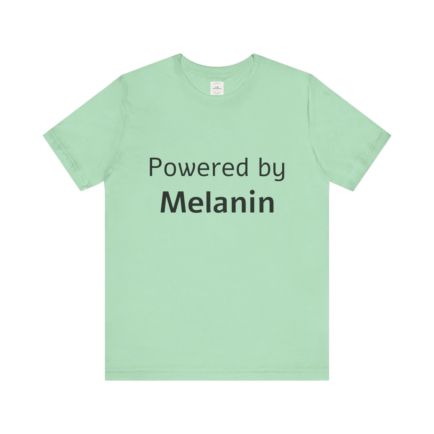 Powered by Melanin Unisex Jersey Short Sleeve Tee
