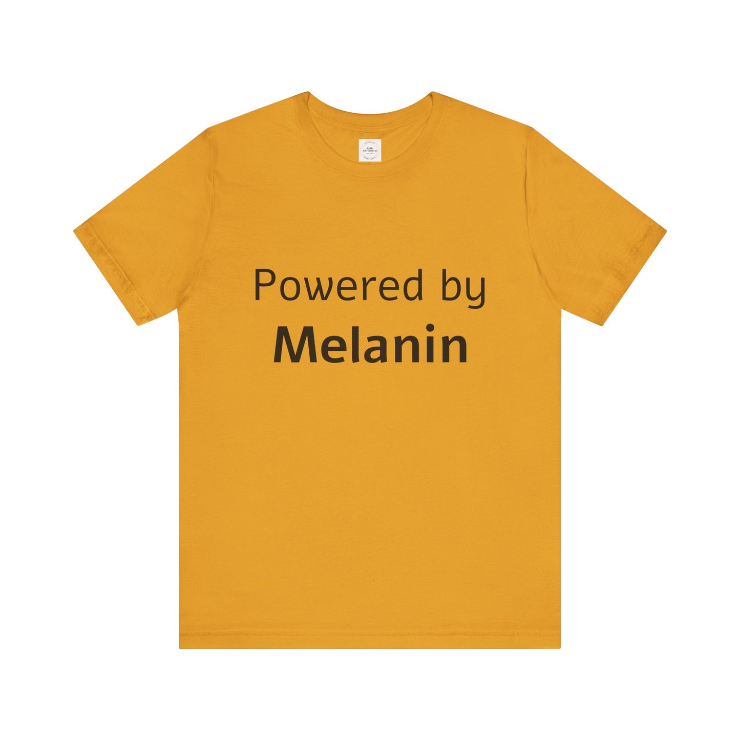 Powered by Melanin Unisex Jersey Short Sleeve Tee