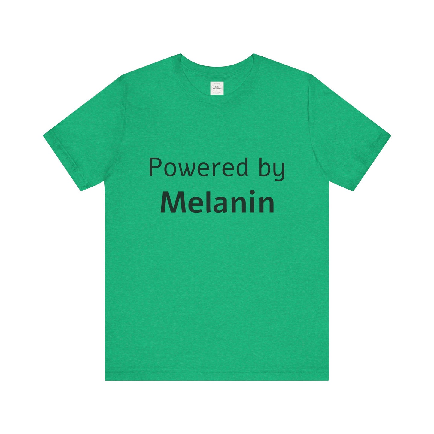 Powered by Melanin Unisex Jersey Short Sleeve Tee