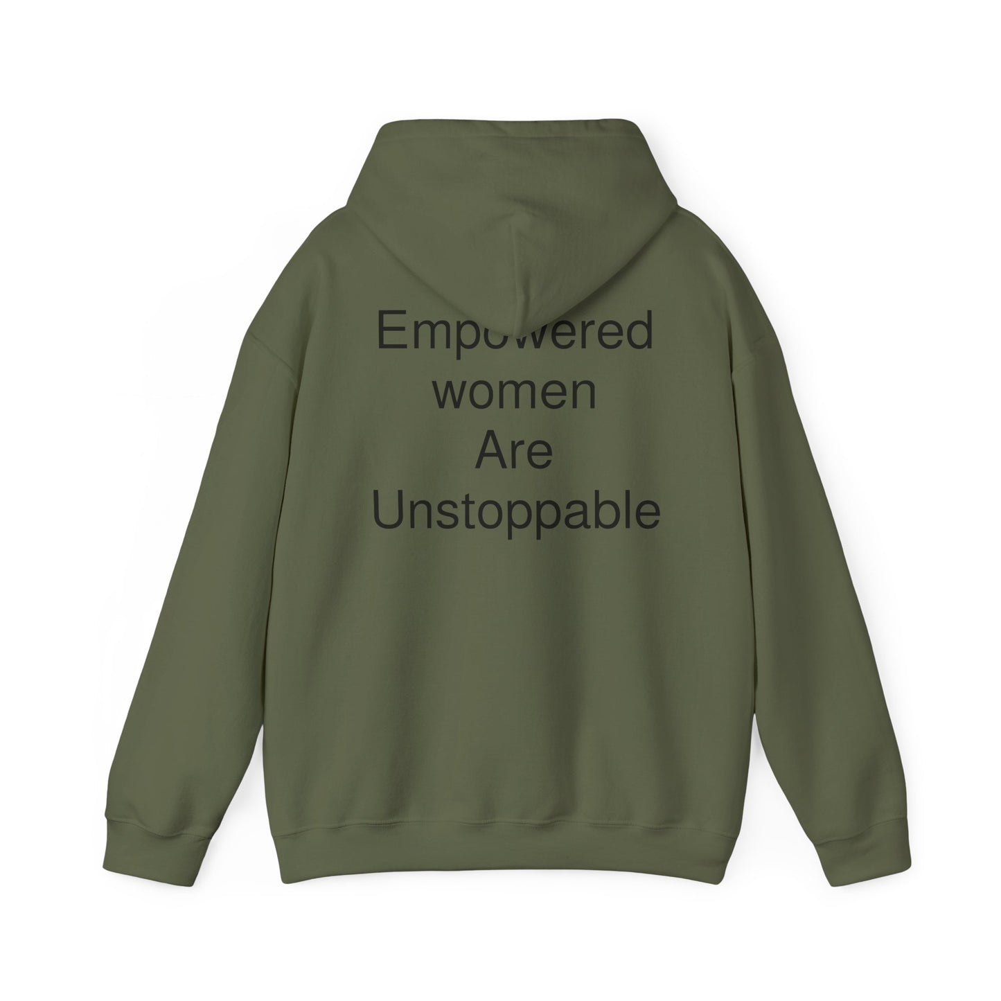 Empowered Woman are Unstoppable Heavy Blend™ Hooded Sweatshirt