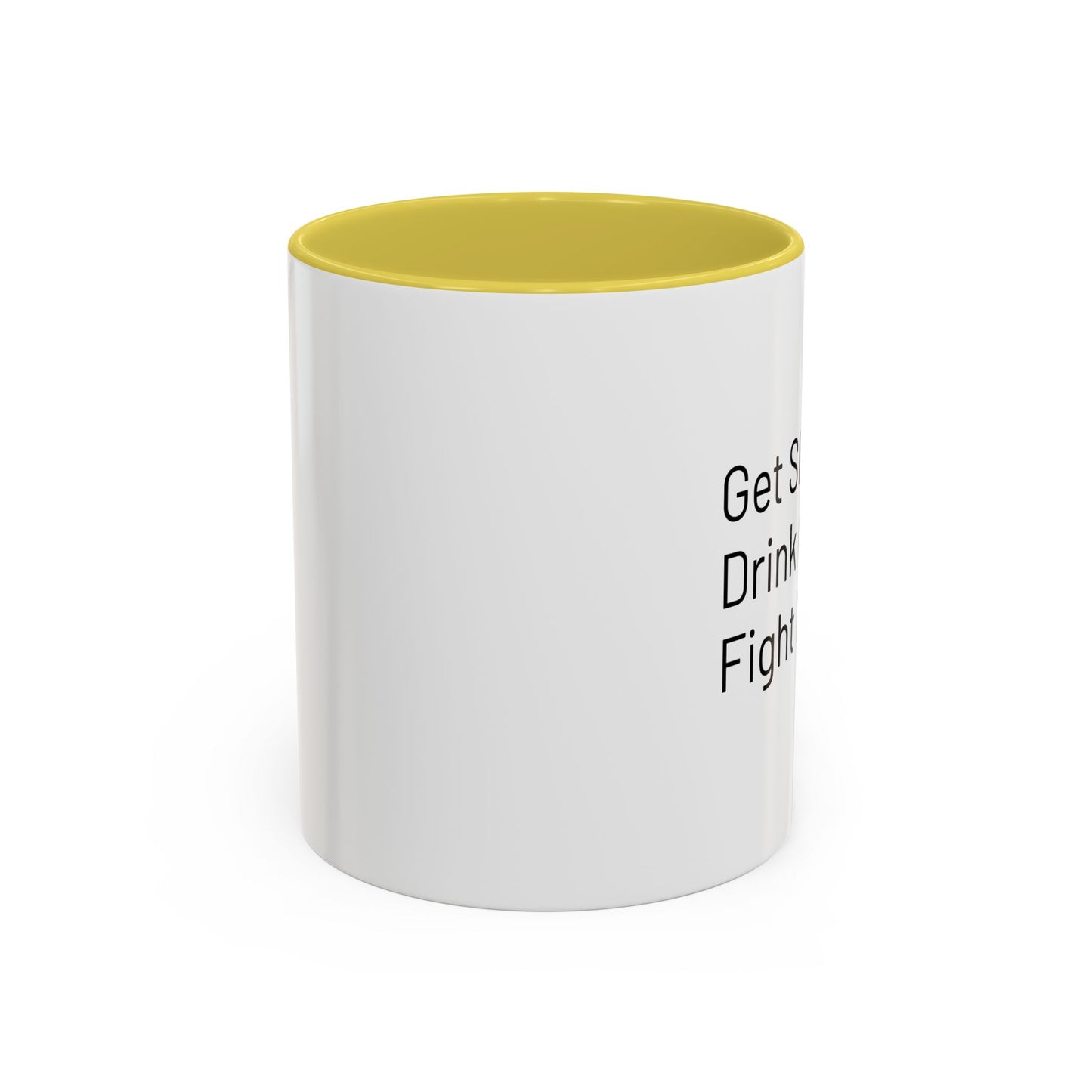 Get Sleep Drink Coffee Fight Racism, Colorful Mug (11oz or 15oz)