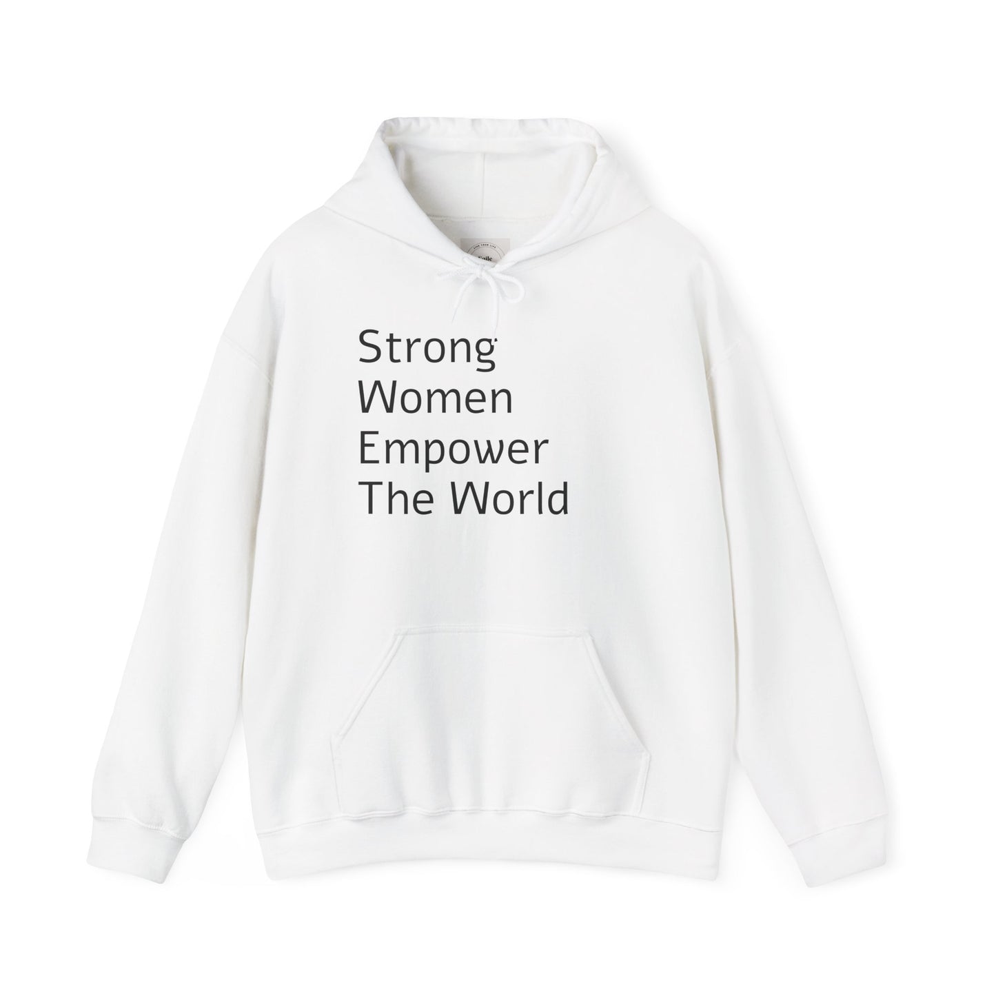 Empowered Women Hoodie - Stylish Hooded Sweatshirt with Comfortable Fit and Versatile Design