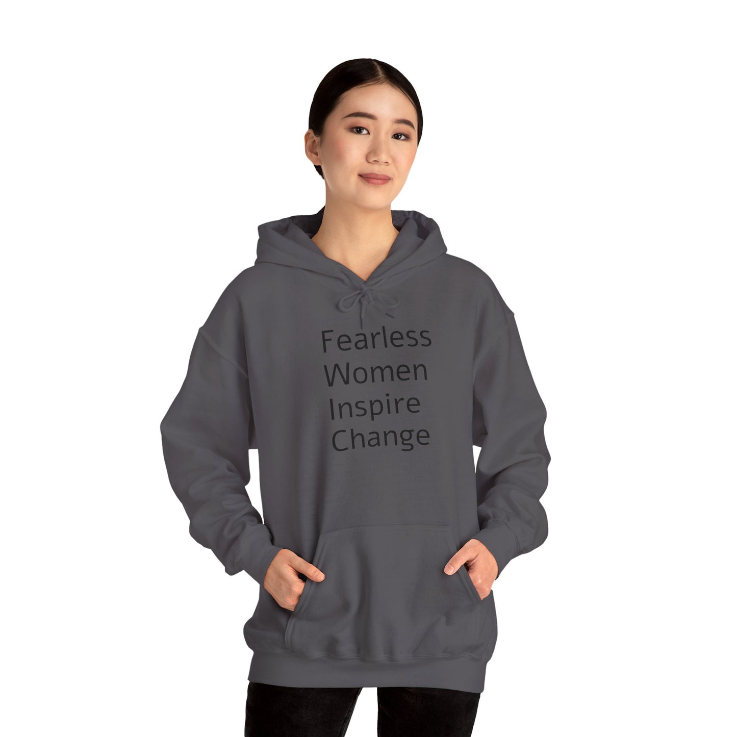 Fearless Woman Hoodie, Multiple Color Options