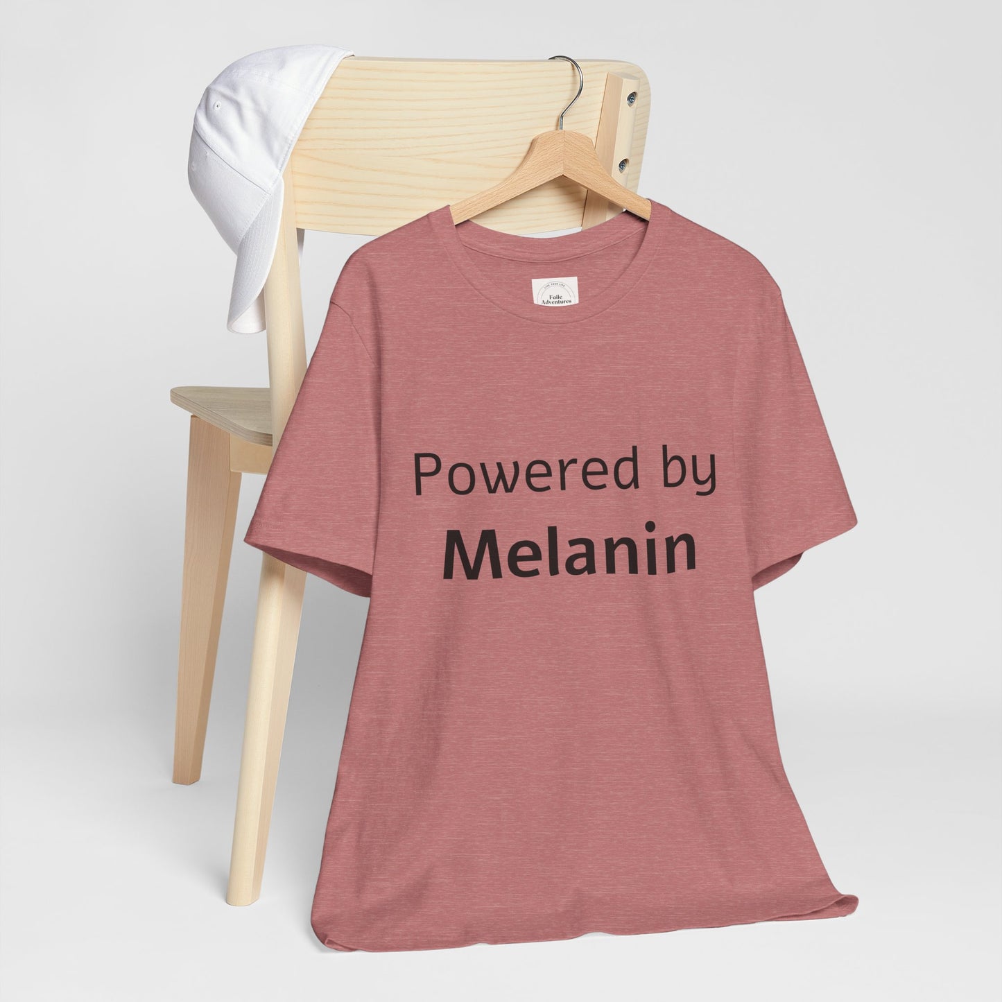 Powered by Melanin Unisex Jersey Short Sleeve Tee