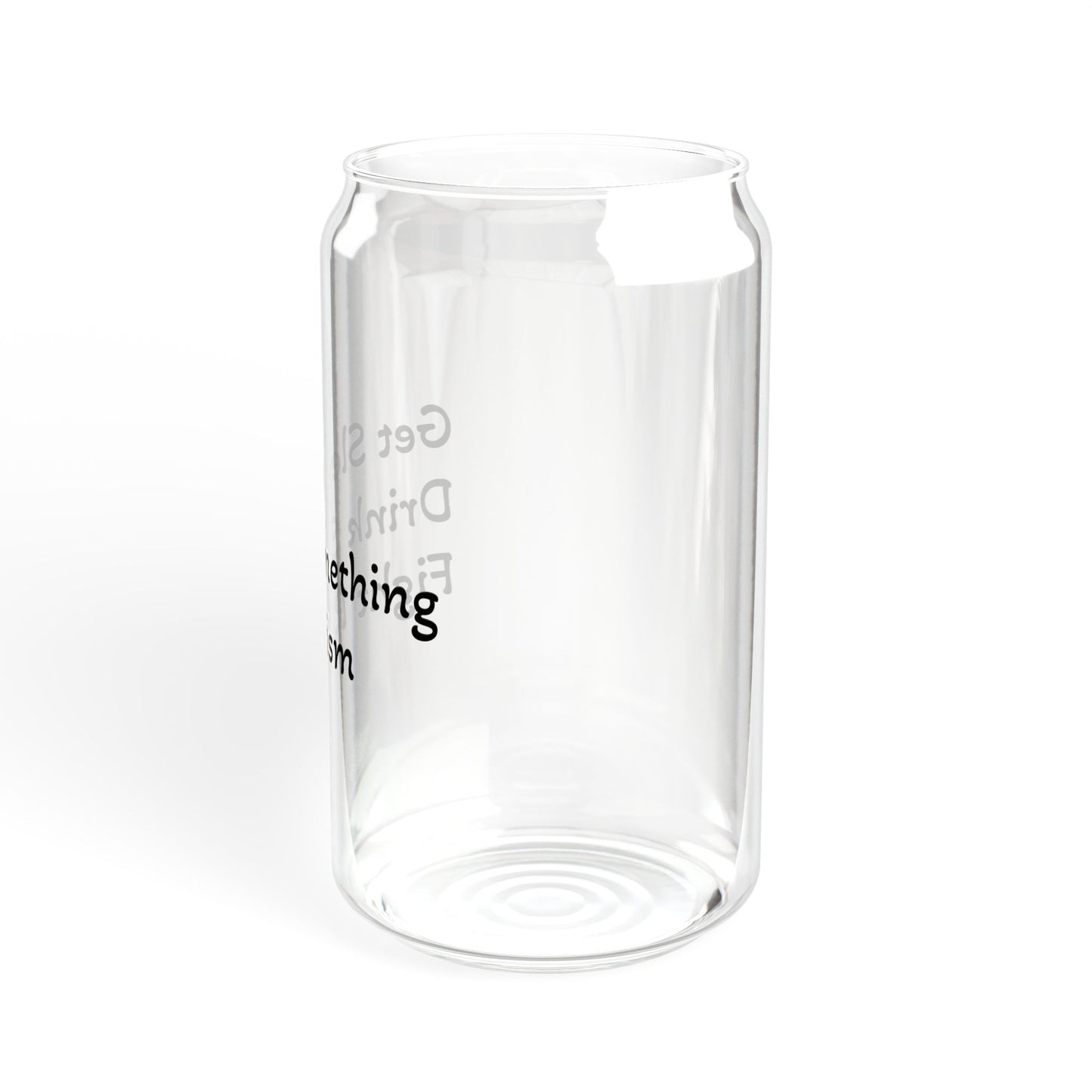 Inspirational Sipper Glass – 16oz with Straw