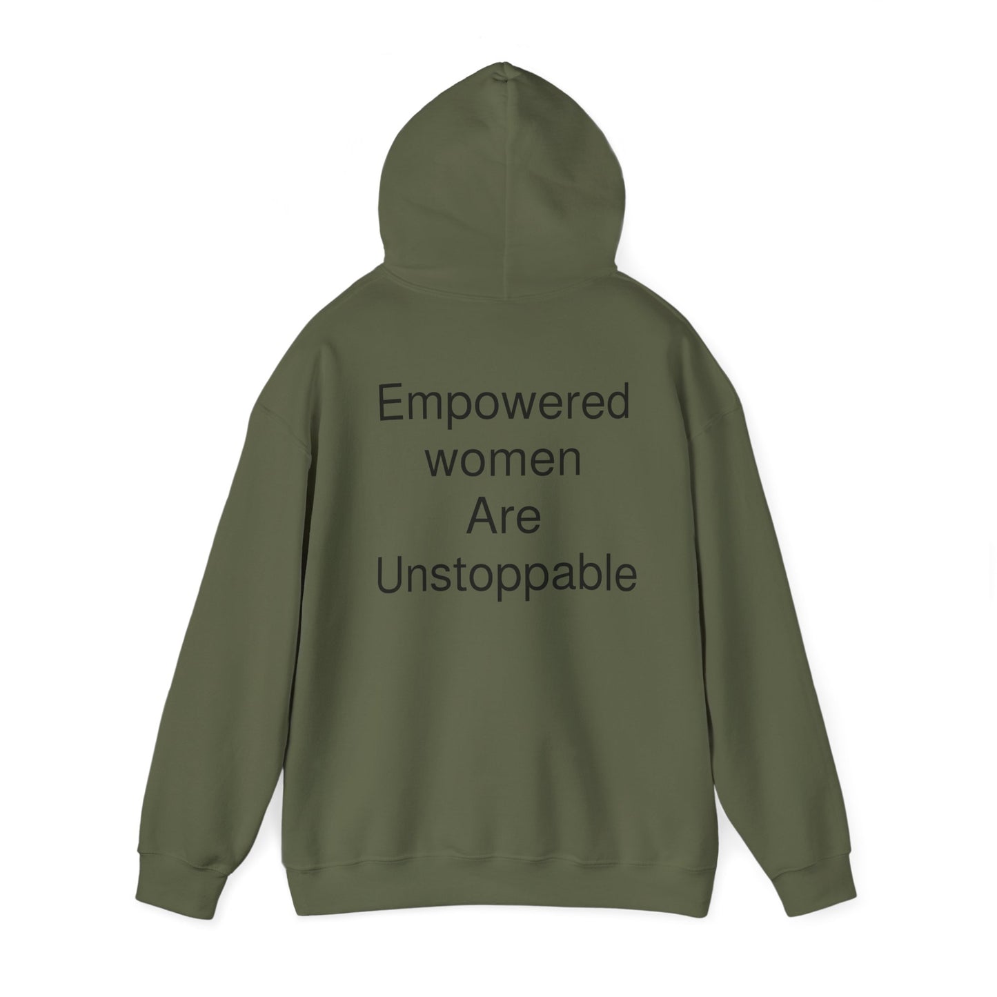 Empowered Woman are Unstoppable Heavy Blend™ Hooded Sweatshirt