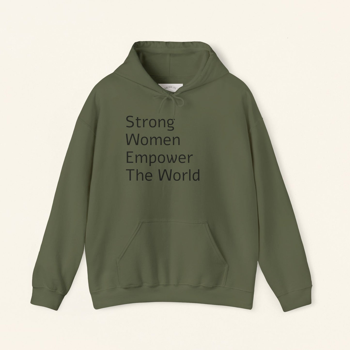 Strong Woman Empower The World Hoodie