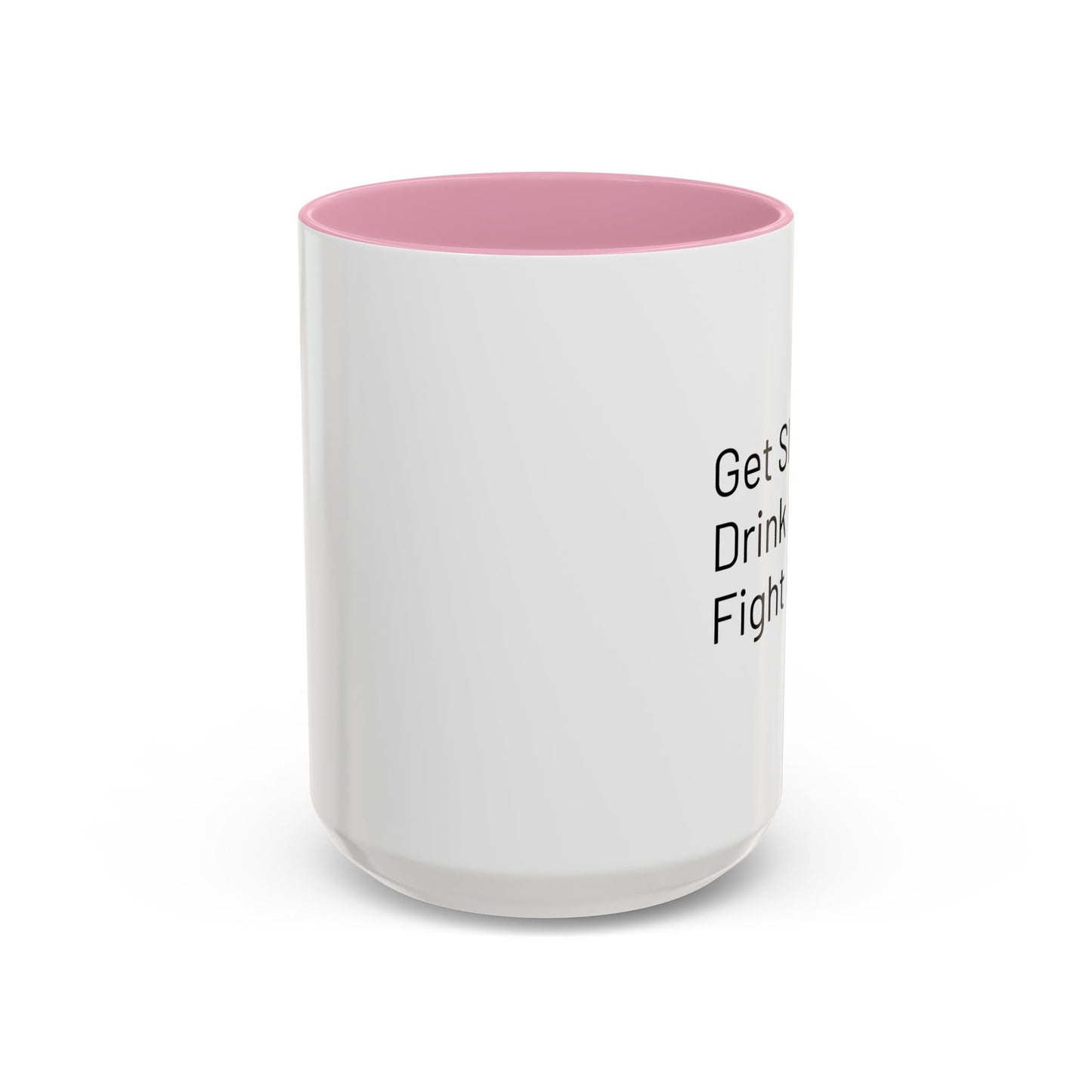 Get Sleep Drink Coffee Fight Racism, Colorful Mug (11oz or 15oz)