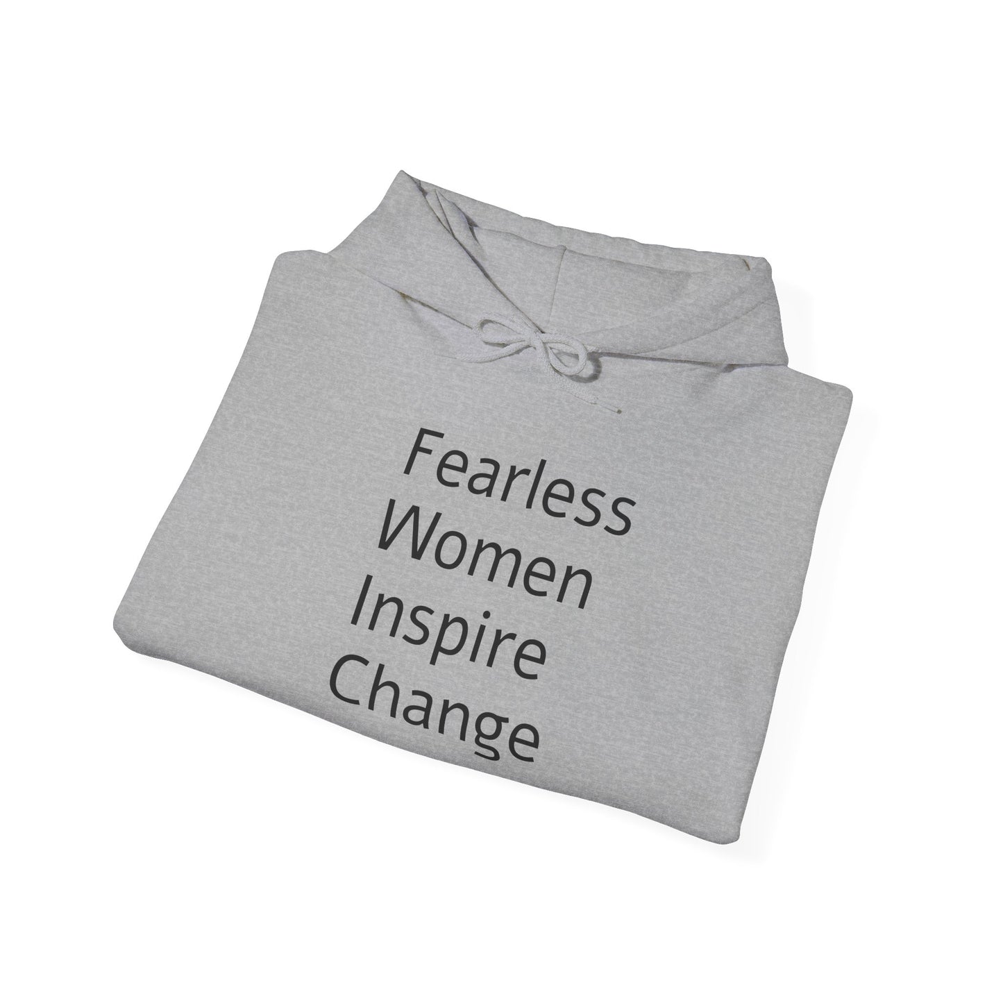 Fearless Woman Hoodie, Multiple Color Options
