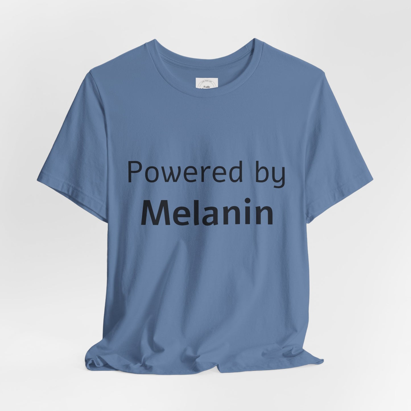 Powered by Melanin Unisex Jersey Short Sleeve Tee