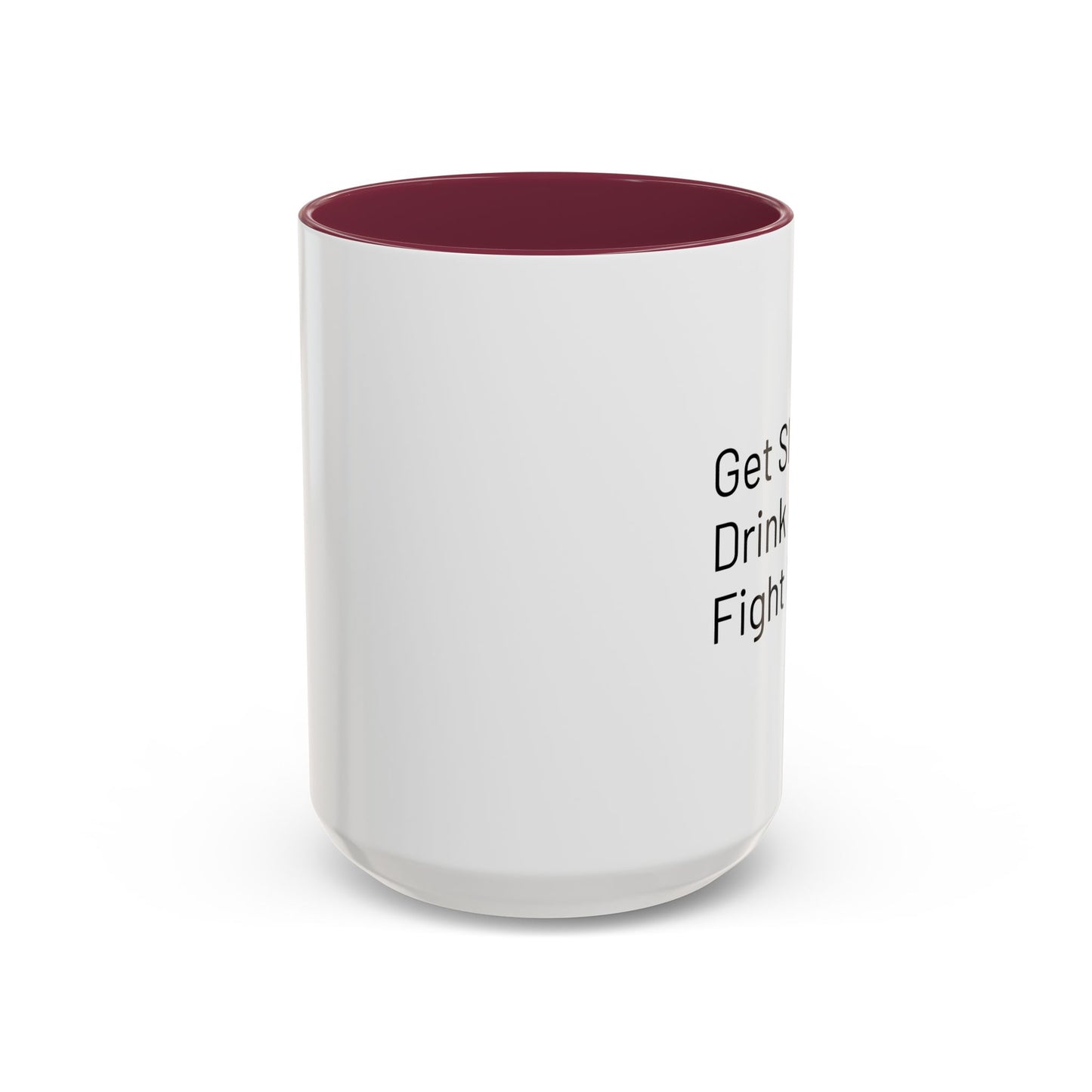 Get Sleep Drink Coffee Fight Racism, Colorful Mug (11oz or 15oz)