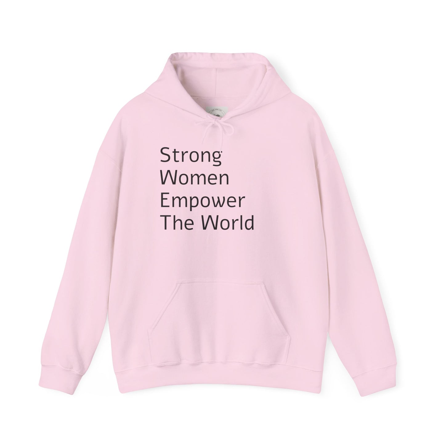 Empowered Women Hoodie - Stylish Hooded Sweatshirt with Comfortable Fit and Versatile Design