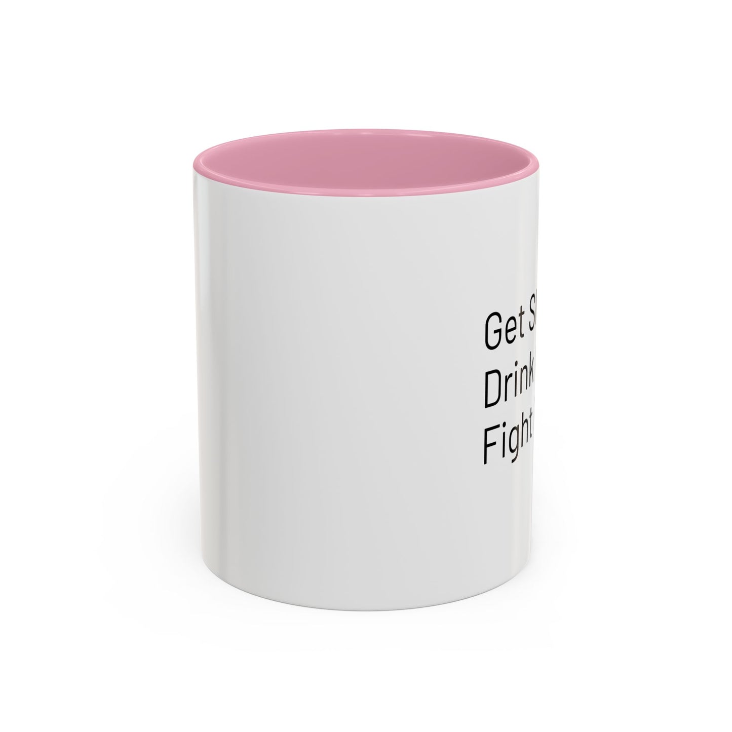Get Sleep Drink Coffee Fight Racism, Colorful Mug (11oz or 15oz)