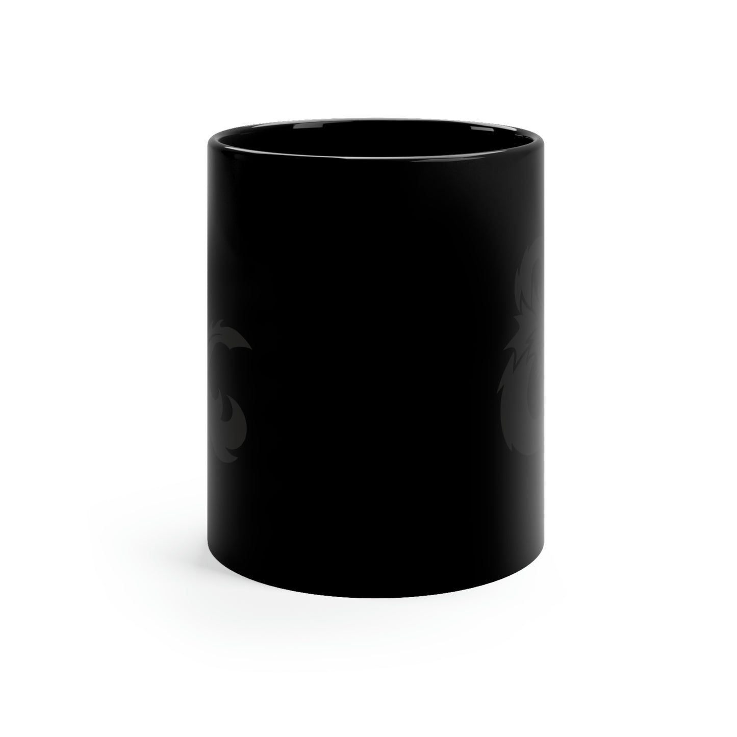 11oz Obscure D&D Symbol Black Mug